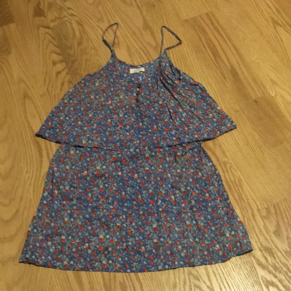 Aerie tiered swing dress